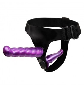 BAILE - Double Dongs Strap Ons Harness (L:17.5cm - D:3.5cm)